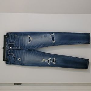 American Eagle distressed jeggings, size 4